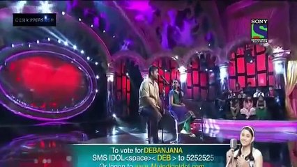 Debanjana-Karmakar--Arijit-Singh-Indian-Idol-Juni---
