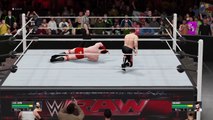 WWE Raw 5-23-16 Sami Zayn vs Sheamus 2K16 Gameplay Results