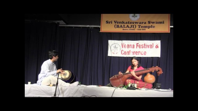 SAPNA PRESENTS EIGHTH VEENA CONFERENCE: 2016: VEENA: ARTHI NADHAN; MRIDANGAM: SANJAY SUBRAMANIAN