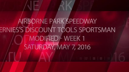 Racing - Week 1 - 05-07-2016 - Ernies Discount Tools Sportsman Modified