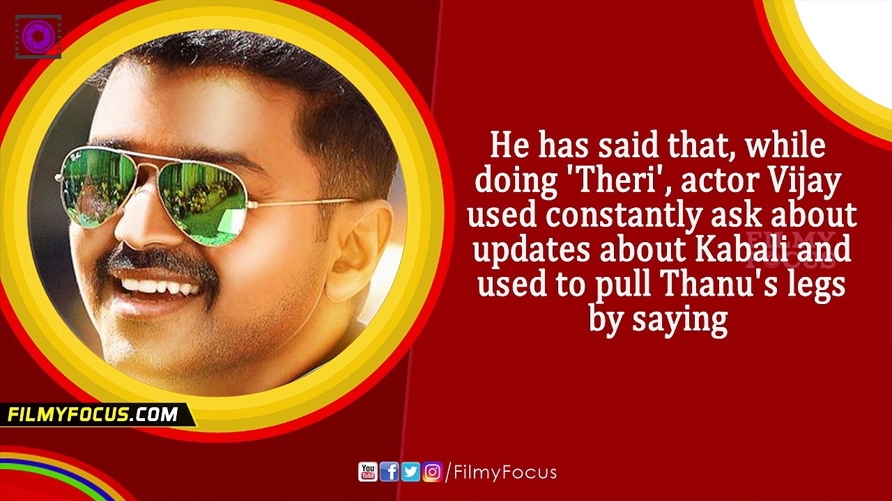 Vijay is Rajinikanth's True Fan - Filmyfocus.com