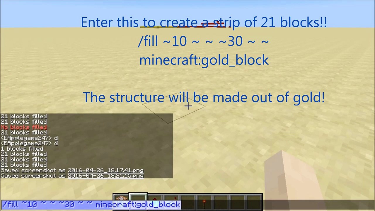 HOW-TO MAKE A CIRCLE ILLUSION USING COMMANDS - Minecraft 1.9.2