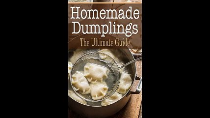 Homemade Dumplings The Ultimate Guide