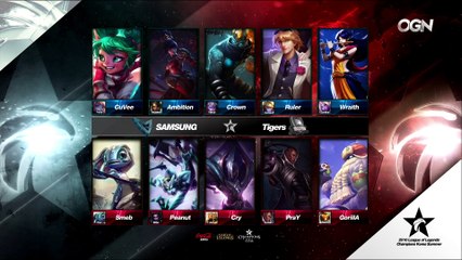 2016 LCK Summer - Group Stage - W1D2: ROX Tigers vs Samsung Galaxy (Game 2)