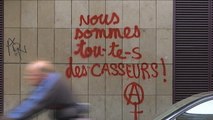 Mobilisation contre la loi Travail à Paris: des dégradations boulevard Diderot - Le 27/05/2016 à 7h16