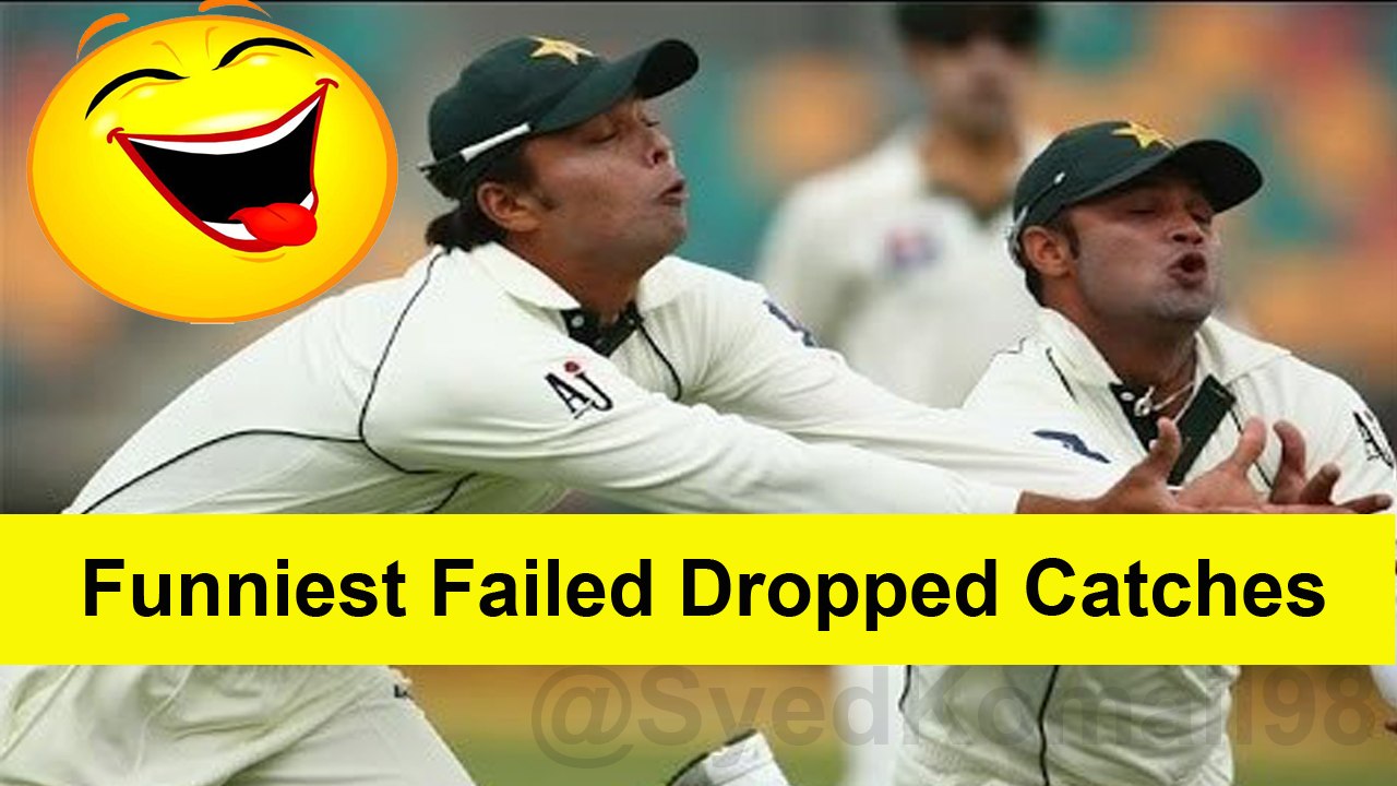 Funniest Failed Dropped Catches in Cricket History!!
