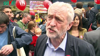 Corbyn on Labour backing Britain to stay in the EU