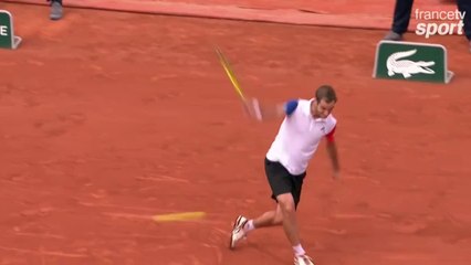 Comme d’habitude le revers de Gasquet fait des miracles