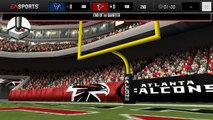 NFL Madden Mobile : Houston Texans vs. Atlanta Falcons