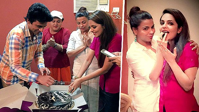 Sugandha Mishra Celebrated Her Birthday With The Kapil Sharma Show Team