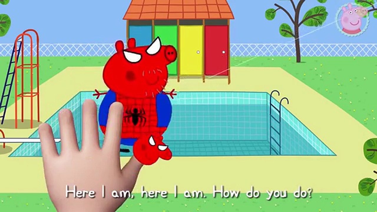 Peppa Pig George Pig Can Fly And Fall Cry Funny Story Finger Family by Pig TV