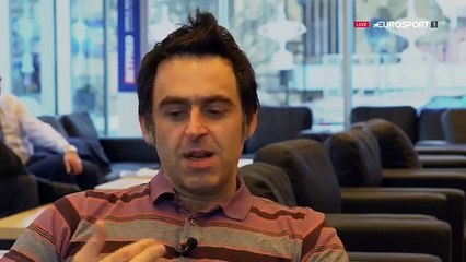 Ronnie O'Sullivan Interview - 2016 World Snooker Championship R1