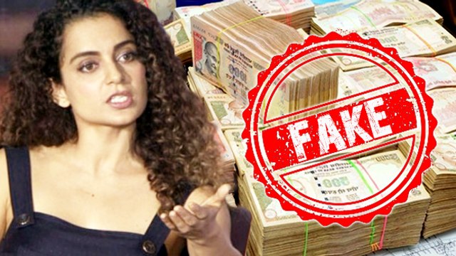 Kangana Ranaut FAKES Her Pay