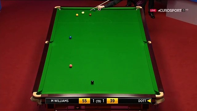 Different Way to Escape from Snooker by Mark Williams ᴴᴰ 2016 Betfred World Snooker Championship R1