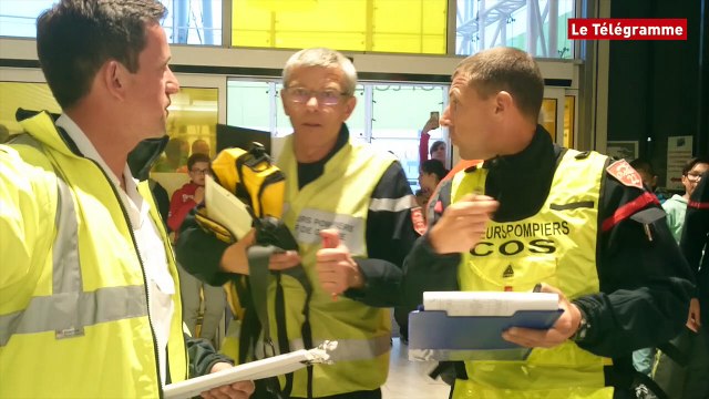Saint-Brieuc. Un exercice de secours de grande ampleur