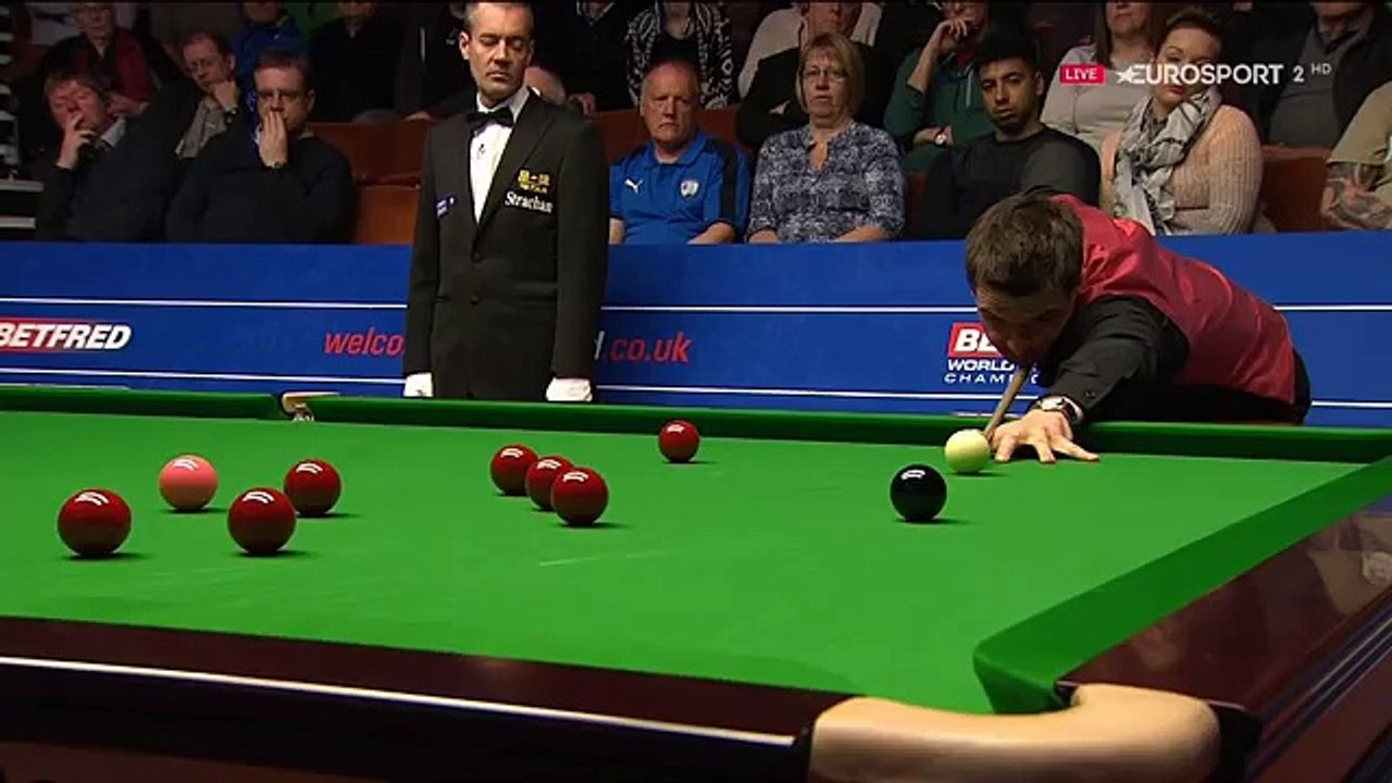 Michael Holt 140 Break vs Robertson ᴴᴰ 2016 World Snooker Championship R1 Session 1