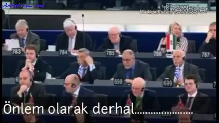 TÜRKLERE KÜFÜR EDEN YUNAN VEKİL A.P. OTURUMUNDAN  KOVULDU