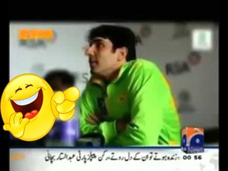 Misbah Ul Haq Funny  Punjabi Totay 2014