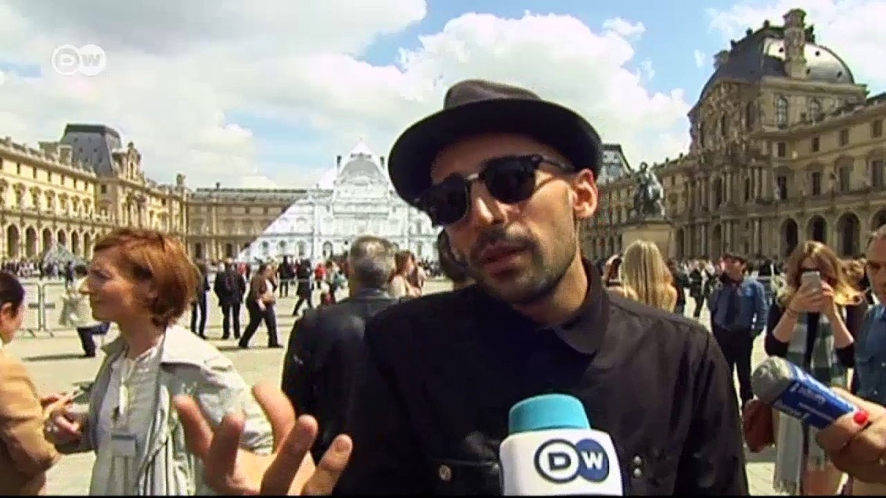 Jr lässt die louvre-pyramide verschwinden | euromaxx