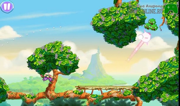 Присоединяйся к Стелле и ее друзьям и помоги спасти их дом от жадной Злой Angry Birds Slingshot Stella - Android Games