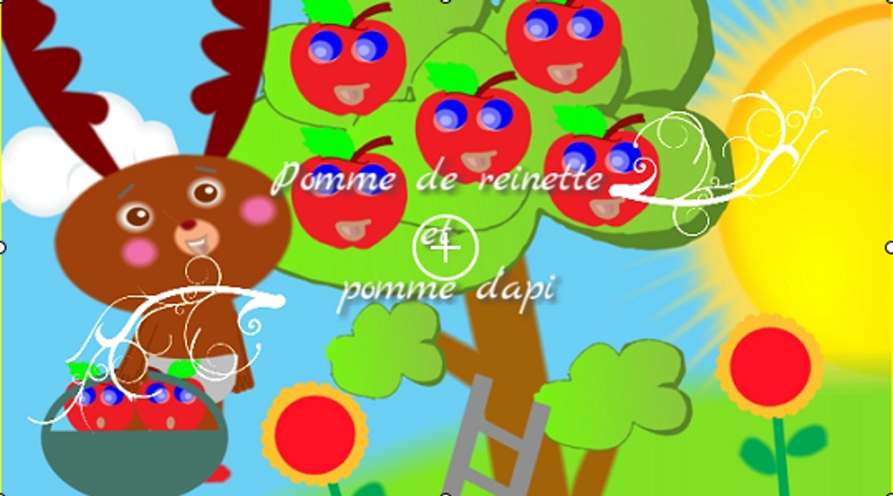 Comptine "Pomme de reinette et pomme d'api "