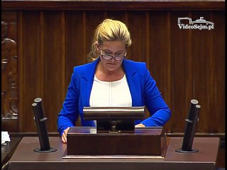 Poseł Katarzyna Czochara - Oświadczenie z dnia 19 maja 2016 roku.