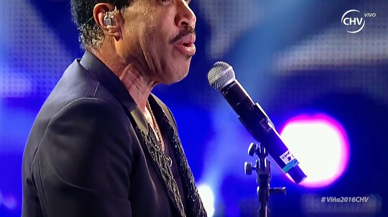 LIONEL RICHIE Live Viña Del Mar Festival Chile 2016