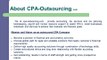 Outsource Bookkeeping Services - Outsource CPA Services