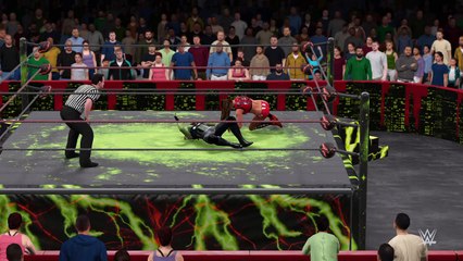 WWE 2K16 nikki bella v gamora