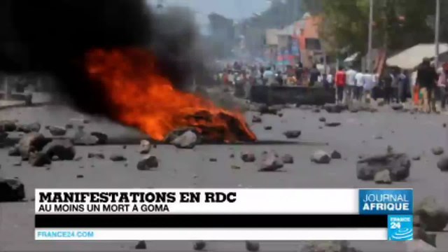 Manifestations contre Kabila en RD Congo : au moins un mort à Goma