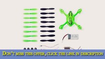 New Genuine Hubsan Spare Parts Crash Pack for X4 H107C Quadcopter Drone, Includes Bo Top