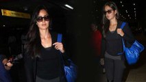 Katrina Kaif SHOCKED By Media At Mumbai Airport, Returns From Morocco | Jagga Jasoos