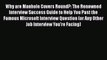 Free [PDF] Downlaod Why are Manhole Covers Round?: The Renowned Interview Success Guide to