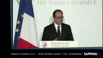 François Hollande au G7 : 