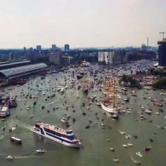 Amsterdam limanına bir de böyle bakın..