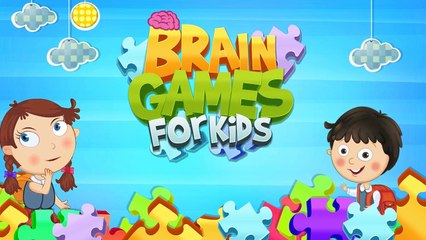 Brain Games For Kids - iOS-Android Gameplay Trailer By Gameiva