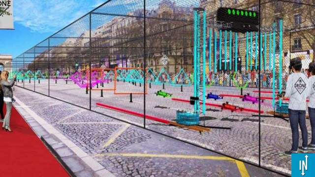 Une course de drones va être organisée sur les Champs-Elysées