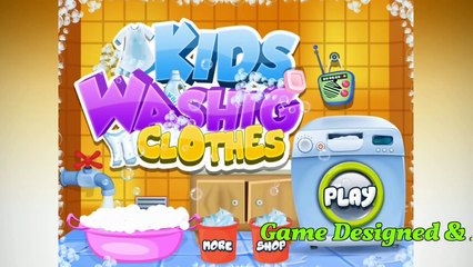 Kids Washing Cloths - Kids Game (Gameplay Video) By Arth I-Soft