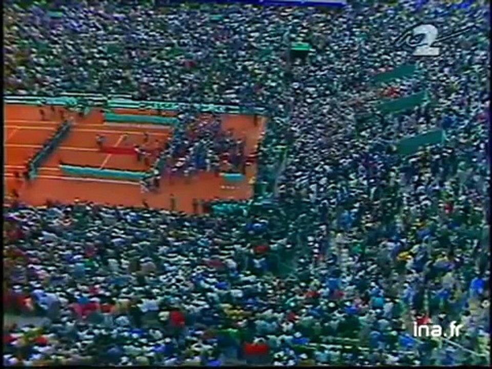 Roland Garros - Finale de Roland Garros 1988 - Le discours d'Henri Leconte