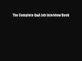 Free [PDF] Downlaod The Complete Q&A Job Interview Book  BOOK ONLINE