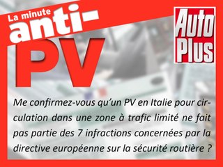 PV en Italie, quand peut-on se dispenser de payer?