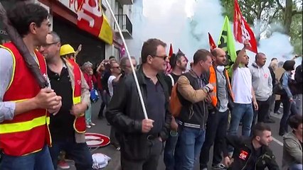 Loi-travail : échauffourées à Tours