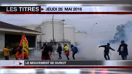 JT du jeudi 26 mai 2016