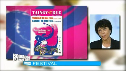 Spectacles de rue à Taingy présenté par Françoise Nedellec