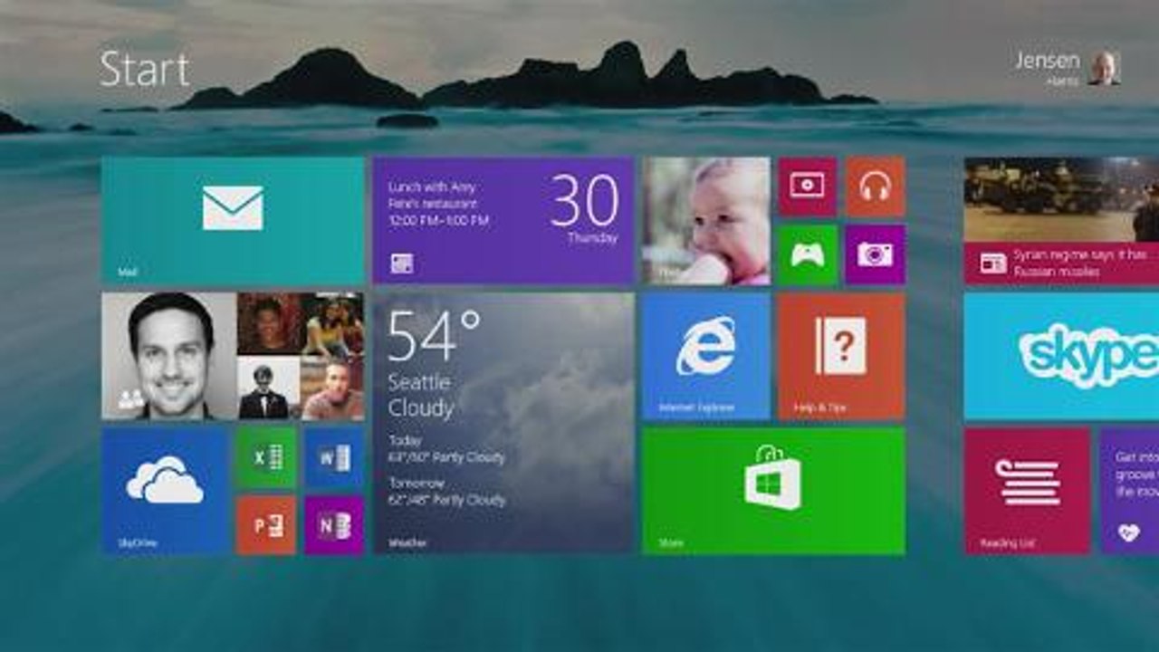 Premier look de Windows 8.1