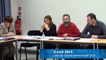 2016-04-05 vote du compte administratif de la CCTA  2015
