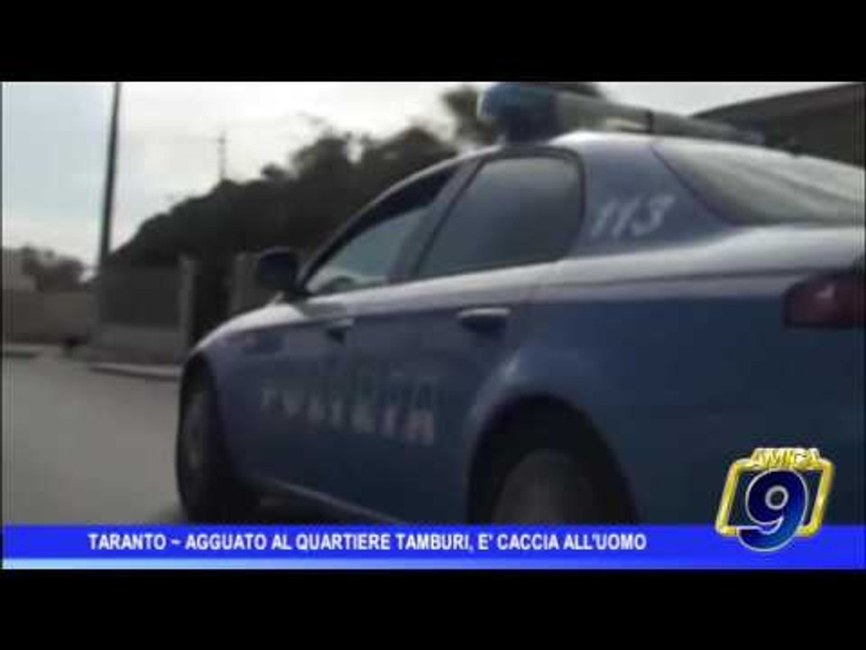Taranto |  Agguato nel quartiere Tamburi è caccia all'uomo