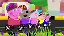 Peppa pig finger family   Rhymes Peppa Pig cycle ride finger family