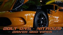 Supercharged Corvette and NITROUS Viper battle on the street!   BONUS RACE
