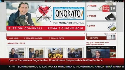 Alessandro Onorato - Capolista "Alfio Marchini Sindaco" - 27 maggio 2016